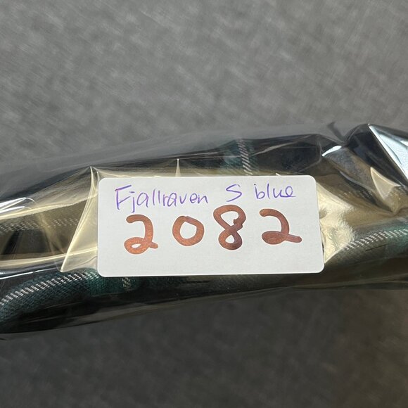 Fjallraven Ovik Comfort Flannel Button Up Shirt - Men's Size S - Blue Green - Picture 12 of 12